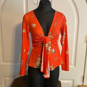 Nasty Gal All That She Wants Floral Top